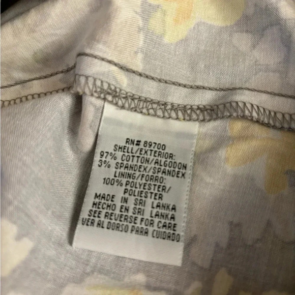 R&K Dress Size 14 1950’s / 1960’s Style Pleated Yellow and Grey Floral Dress. - Picture 10 of 11